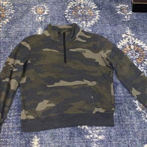 PINK quarter zip pull over